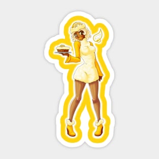 Lemon Cake - Sweet Fairies Sticker